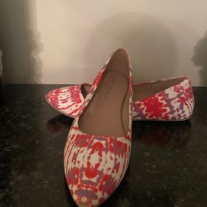 Pink & purple flats